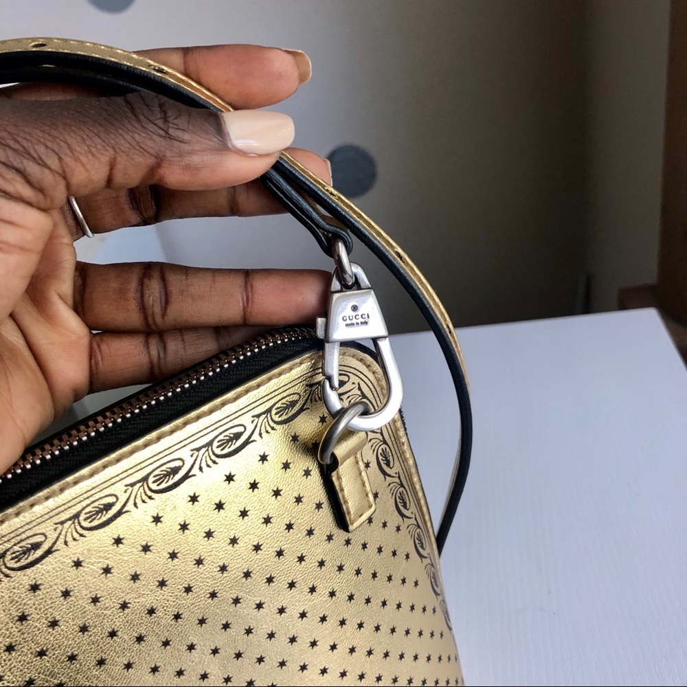 SOLD Gucci GUCCY Sega Script Dome Crossbody - Picture 8 of 16